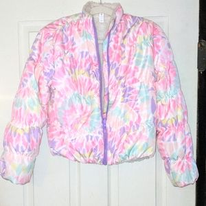 Girl Sherpa Bomber Jacket SZ L